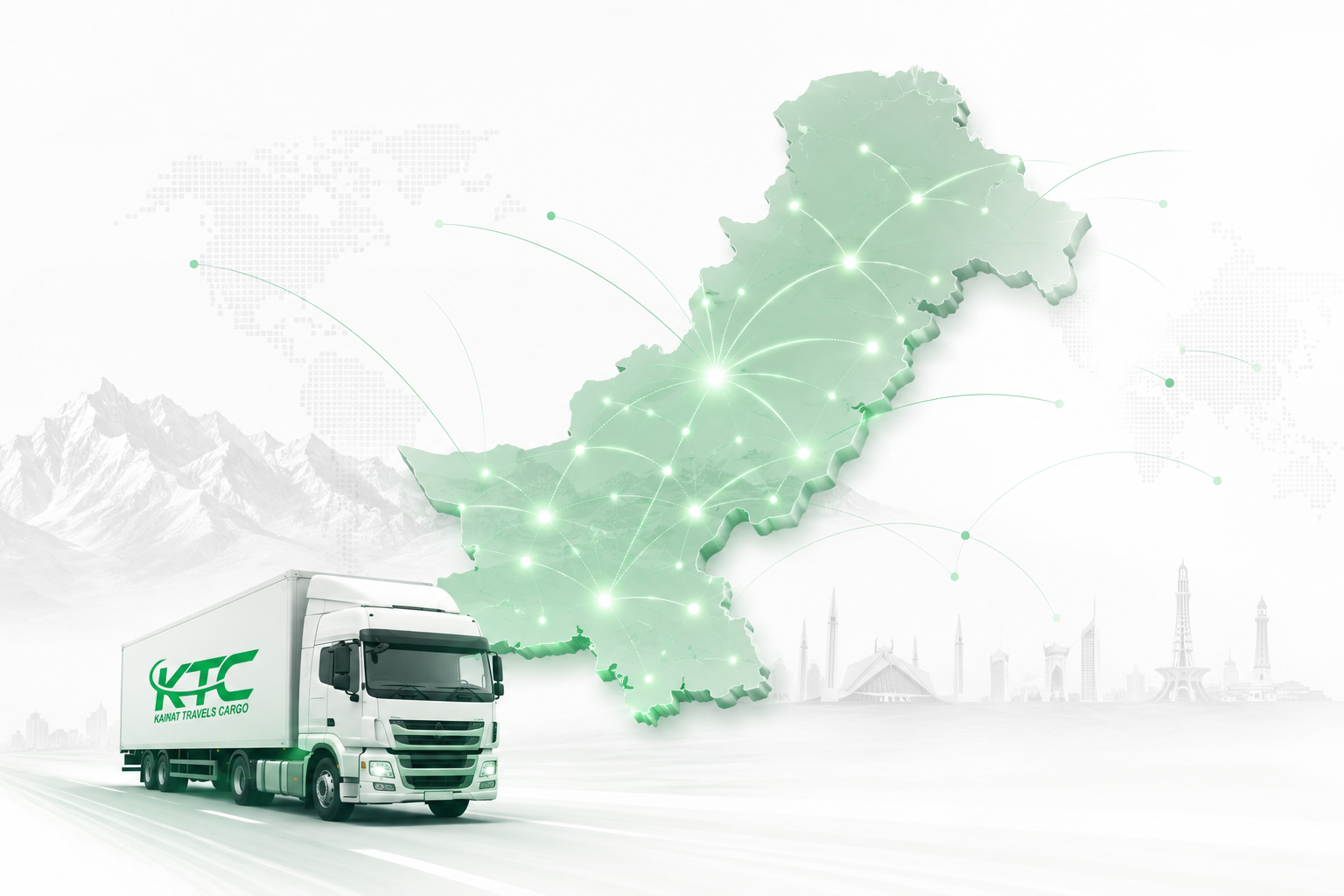 KTC cargo network across Pakistan
